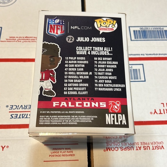 Julio Jones Funko Pop #72 - Picture 2 of 2